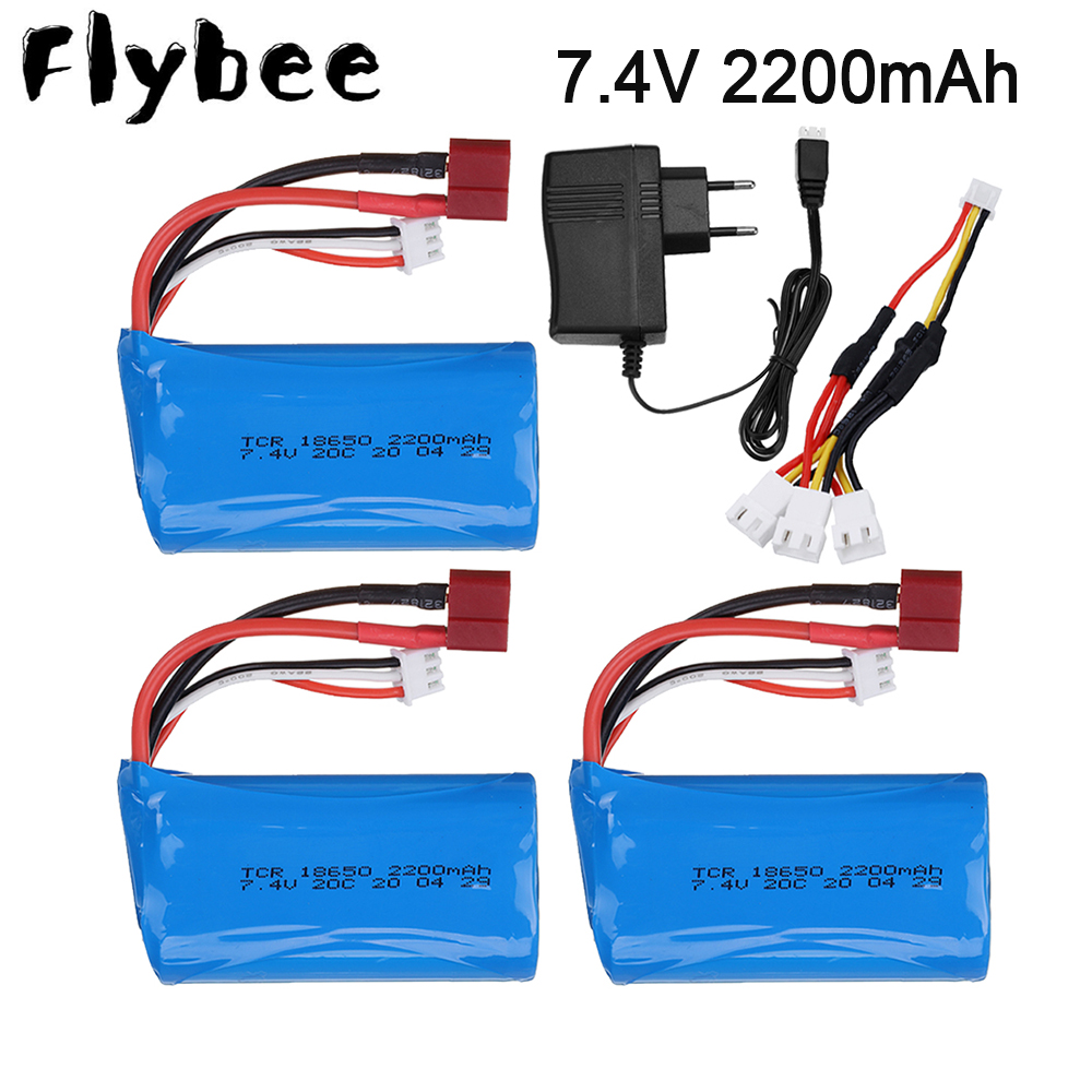 Rc Hobby & Maskinservice I Eskilstuna - Akumulator Lipo 7,4 V 2200 mAh