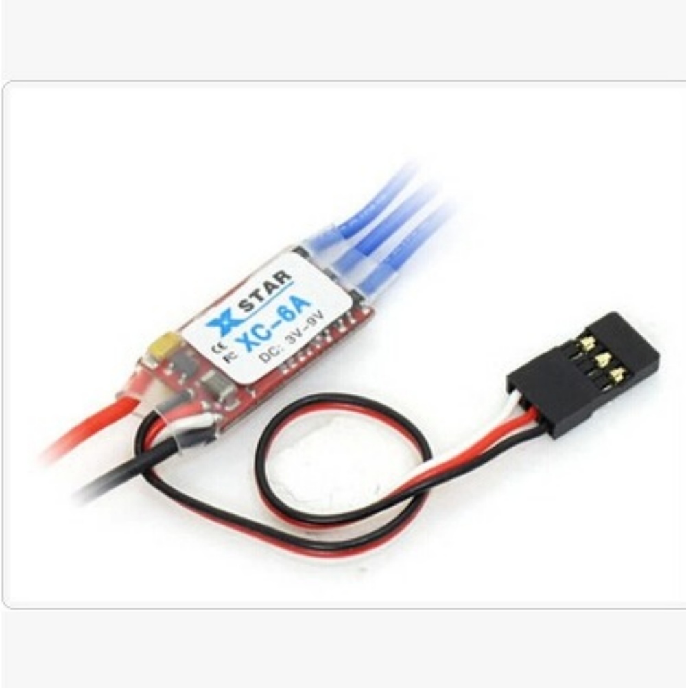 Rc Hobby & Maskinservice I Eskilstuna - FATJAY XC-6A Bezszczotkowy Regulator ESC 6A