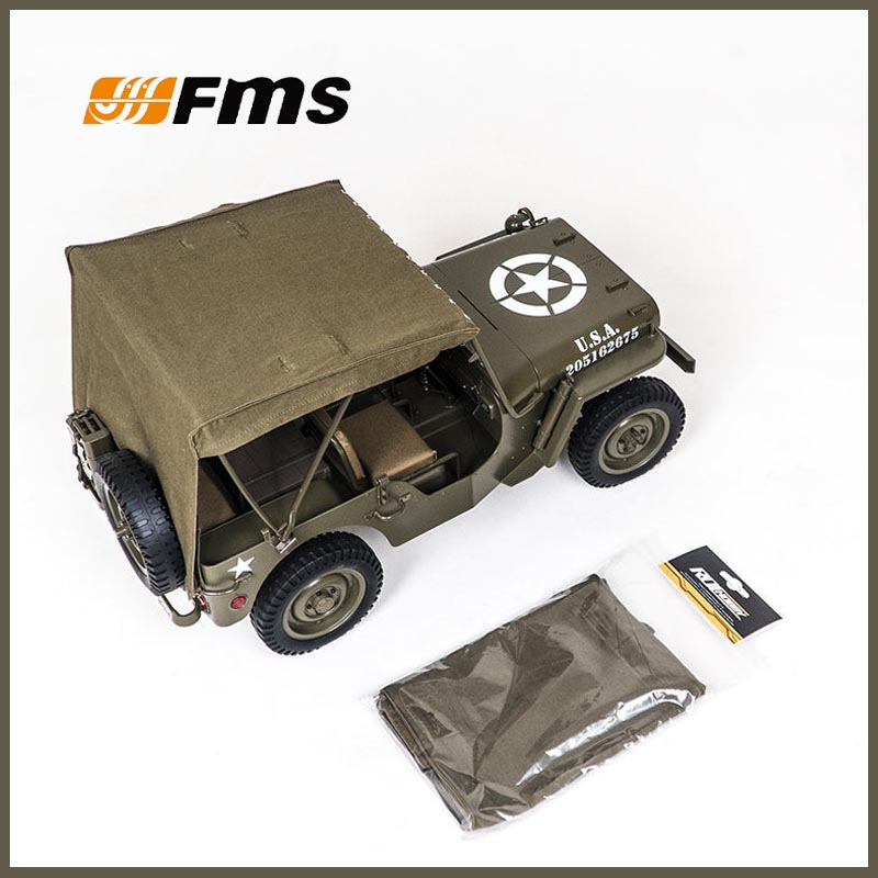 Rc Hobby & Maskinservice I Eskilstuna - Dach płócienny FMS 1/12 C1167 do