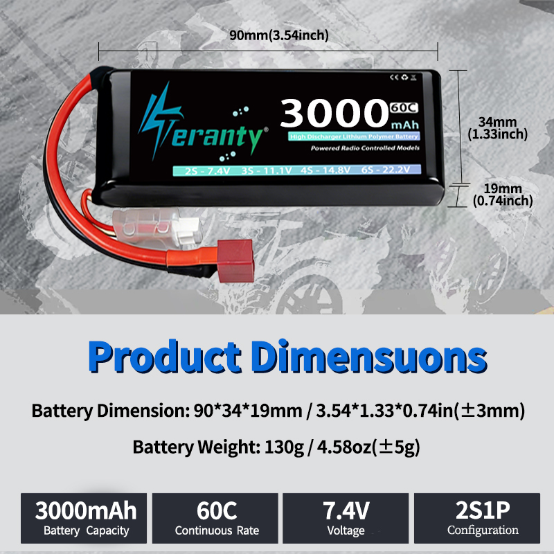 TERANTY 2S 3000mAh Bateria Lip – Rc Hobby & Maskinservice I Eskilstuna recenzja i cena