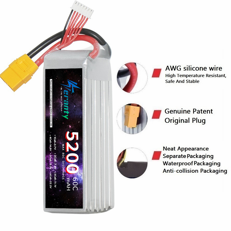 TERANTY 6S 5200mAh Lipo Batter – Rc Hobby Boat recenzja i cena