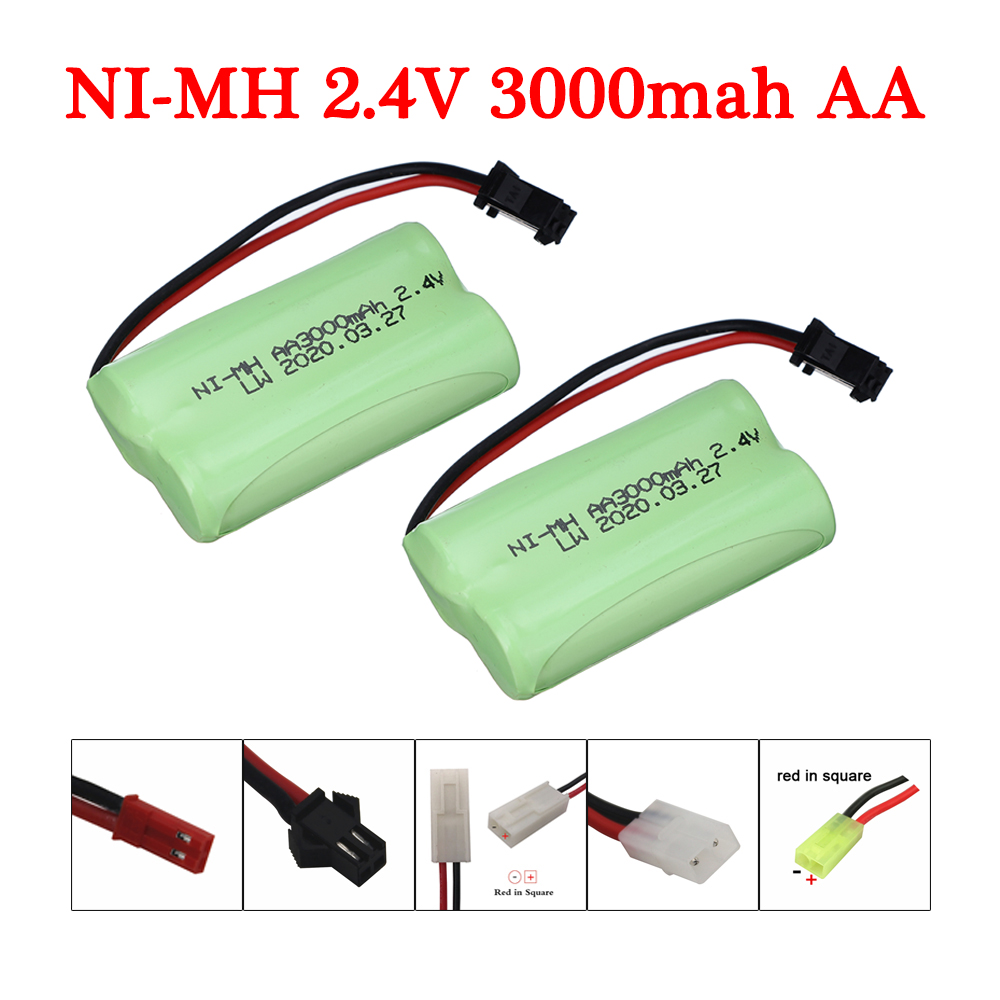 2.4V 3000mah NIMH AA akumulato – Rc Hobby Boat recenzja i cena