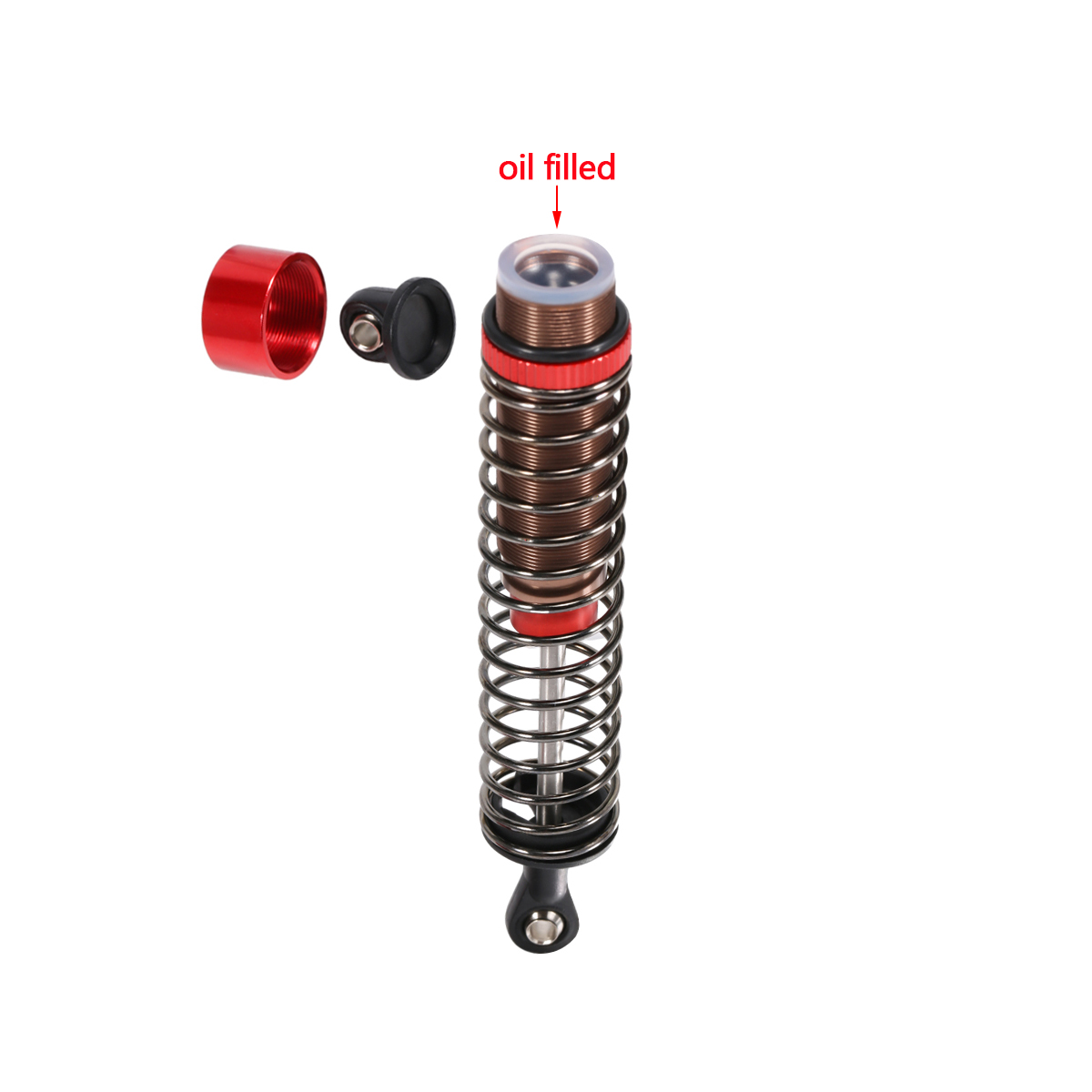 4 szt. regulowane amortyzatory – Shock Absorber Rc recenzja i cena