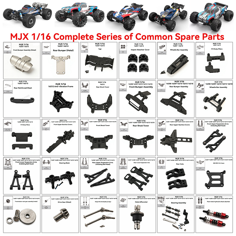 MJX 1/16 do 16218 16213 16212  – Shock Absorber Rc recenzja i cena